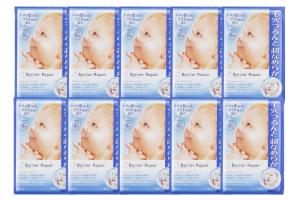 Mandom - Barrier Repair Facial Mask Smooth (10ea)