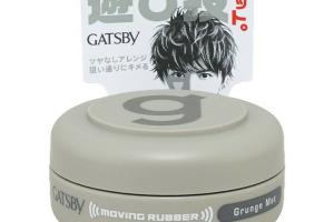 Mandom - Gatsby Caoutchouc en mouvement - 15g - Grunge Mat Grey