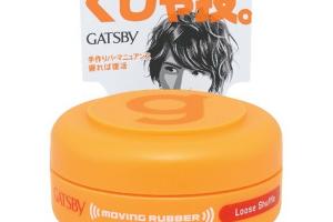 Mandom - Gatsby Caoutchouc en mouvement - 15g - Loose Shuffle Orange