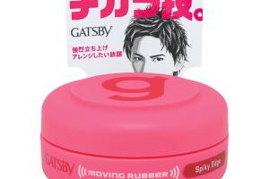 Mandom - Gatsby Caoutchouc en mouvement - 15g - Spiky Edge Pink