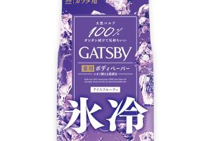 Mandom - Lingettes déodorantes pour le corps en poudre Gatsby - 30 sheets - Ice Fruity