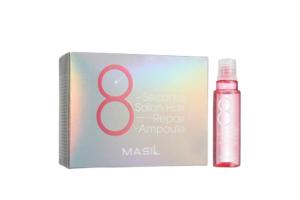 Masil - Ampoule de réparation de cheveux de salon de 8 secondes - 15ml/10ea Masil - Ampoule de réparation de cheveux de salon de 8 secondes - 15ml/10ea