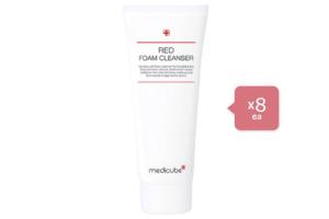 medicube - Red Foam Cleanser - 120ml (8ea) medicube - Red Foam Cleanser - 120ml (8ea)