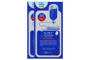 Mediheal Set de N.M.F Aquaring Masque Ampoule EX - 10pièces (2ea)