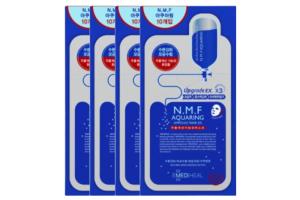 Mediheal Set de N.M.F Aquaring Masque Ampoule EX - 10pièces (4ea)