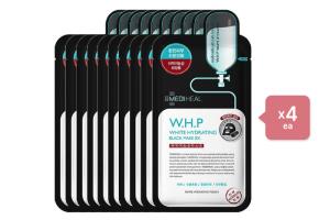 Mediheal - W.H.P White Hydrating Black Mask EX - 10pcs (4ea) Set