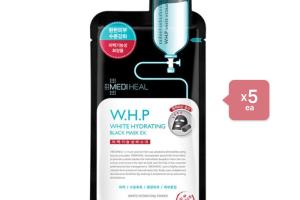 Mediheal - W.H.P White Hydrating Black Mask EX (5ea) Set