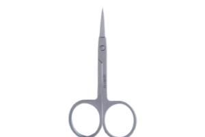 MINGXIER - Ciseaux à sourcils en acier inoxydable - 1pièce