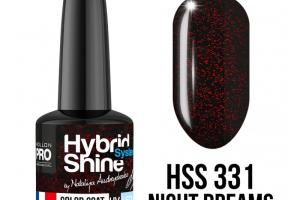 Mini vernis semi-permanent Hybrid Shine n°331 Secret Escape Mollon Pro 8ML