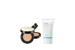 MISSHA - All-Around Safe Block Aqua Sun SPF50+ PA++++ (New version of All-Around Safe Block Aqua Sun Gel ) - 50ml X Jung Saem...