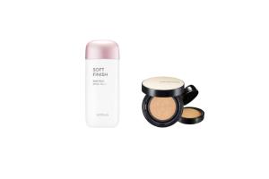 MISSHA - All-Around Safe Block Soft Finish Sun Milk SPF50+ PA+++ - 70ml X Jung Saem Mool - Essential Skin Nuder Long Wear...