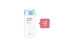 MISSHA All-Around Safe Block Waterproof Sun Milk - 70ml (2ea) Set