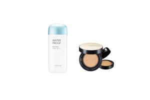 MISSHA - All-Around Safe Block Waterproof Sun Milk SPF 50+/PA++++ - 70ml X Jung Saem Mool - Essential Skin Nuder Long Wear...