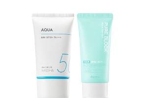 Missha Aqua Sun X A'pieu Hero Sunscreen Set B Missha Aqua Sun X A'pieu Hero Sunscreen Set B