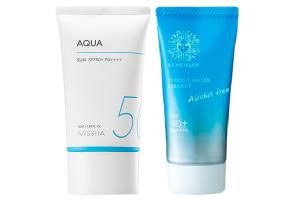 Missha Aqua Sun X Isehan Hero Sunscreen Set B