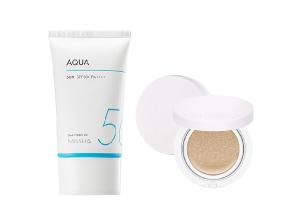 Missha Aqua Sun X Magic Cushion Cover Lastng # 23 Set