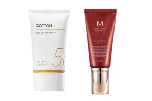 Missha Cotton Sun X M Perfect Cover BB cream # 21 Set