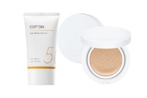 Missha - Ensemble Cotton Sun X Magic Cushion Moist Up Medium Beige Missha - Ensemble Cotton Sun X Magic Cushion Moist Up Medium Beige