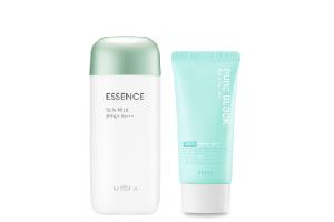Missha Essence Milk X A'pieu Hero Sunscreen Set B