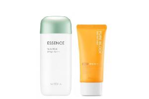 Missha Essence Milk X A'pieu Hero Sunscreen Set A
