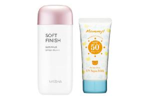 Missha Soft Finish Sun Milk X Isehan Hero Sunscreen Set A Missha Soft Finish Sun Milk X Isehan Hero Sunscreen Set A