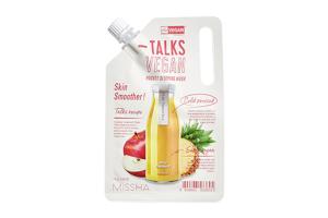 MISSHA - Talks Vegan Squeeze Masque de sommeil de poche - Peau...
