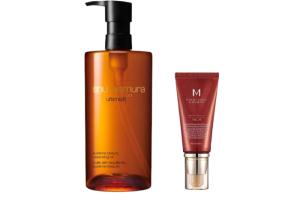 Missha X Shu Uemura M Perfect Cover BB Cream #21 Light Beige X Shu Uemura - Ultime8 Sublime Beauty Cleansing Oil 450ml