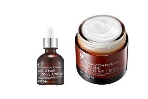 MIZON Snail Repair Cream & Ampoule Set