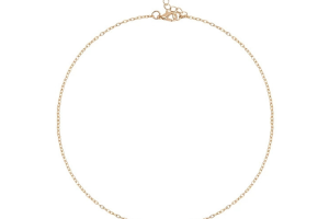 MsBlossom - Collier Disque - 1pièce - Gold