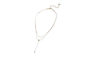 MsBlossom - Collier Superposé Bonnet - 1pièce - Gold