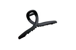 MsBlossom - Griffe de cheveux en croix unie - 1pièce - Black