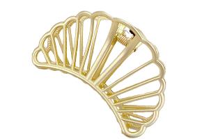 MsBlossom - Griffe de cheveux en forme de coquillage - 1pièce - Gold