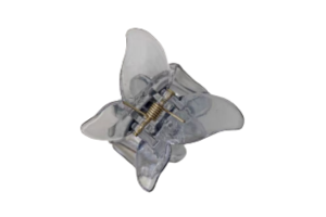 MsBlossom - Griffe de cheveux de papillon - 1pièce - Blue Transparent