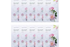 NATURE REPUBLIC - Real Nature Sheet Mask - Rose - 1pc (10ea) Set