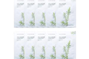 NATURE REPUBLIC - Real Nature Sheet Mask - Tea Tree - 1pc (10ea) Set