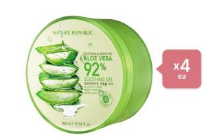 NATURE REPUBLIC Set de Soothing & Moisture Aloe Vera 92% Gel... NATURE REPUBLIC Set de Soothing & Moisture Aloe Vera 92% Gel...
