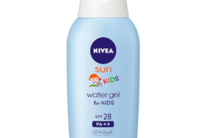 NIVEA Japan - Gel d'eau Sun Protect pour enfants SPF28 PA++ - 120g