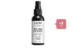 NYX - Makeup Setting Spray - Dewy - 60ml (4ea) Set
