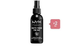 NYX - Makeup Setting Spray - Matte - 60ml (2ea) Set NYX - Makeup Setting Spray - Matte - 60ml (2ea) Set