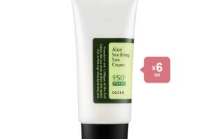 [Offres] COSRX Aloe Soothing Crême solaire (6ea) Set