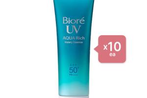 [Offres] Kao - Biore - UV Aqua Rich Watery Essence 85g (10ea) Set