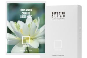 [Offres] ROVECTIN - Masque en feuille calmant à l'eau de lotus