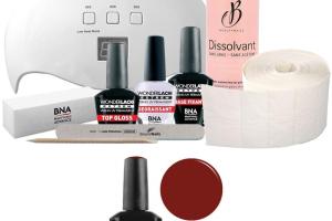 Pack Beauty Nails + Lampe 48 watts Wonderlack Beautynails Indi Red 132