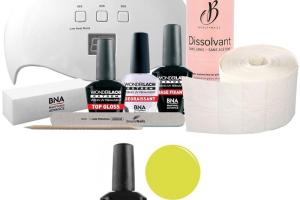 Pack Beauty Nails + Lampe 48 watts Wonderlak extrême Beautynails Jaune FLUO WLE148 Pack Beauty Nails + Lampe 48 watts Wonderlak extrême Beautynails Jaune FLUO WLE148