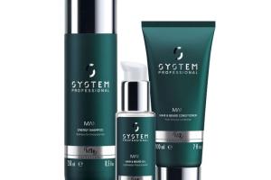 Pack énergique entretien cheveux et barbe Man System Professional Pack énergique entretien cheveux et barbe Man System Professional