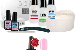 Pack Mollon + Lampe 48 watts Mini Vernis Semi-Permanent Hybrid Shine Mollon Pro 8ml 215 Pack Mollon + Lampe 48 watts Mini Vernis Semi-Permanent Hybrid Shine Mollon Pro 8ml 215