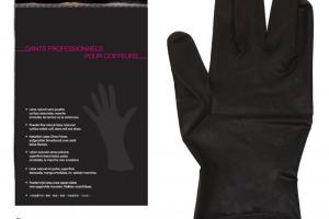 Paire de gants en latex noirs L JACQUES SEBAN Paire de gants en latex noirs L JACQUES SEBAN