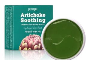 PETITFEE - Cache-oeil Hydrogel Apaisant Artichaut - 60pièces