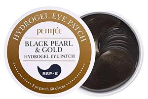 PETITFEE - Cache-oeil Hydrogel perle noire et or - 60pièces