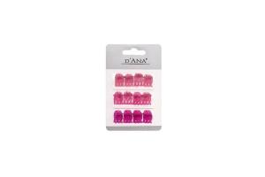 Pinces rose mini Stella Green /12 Pinces rose mini Stella Green /12